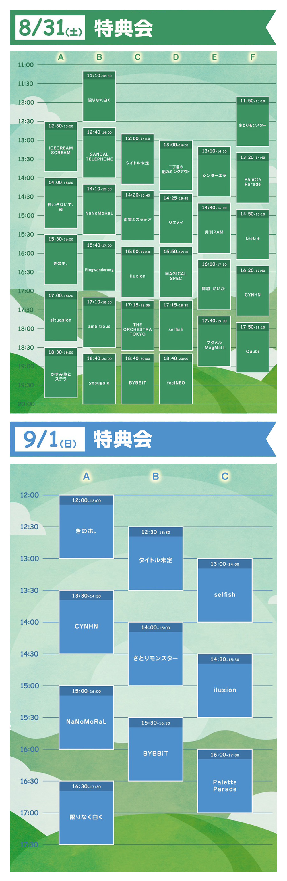 特典会